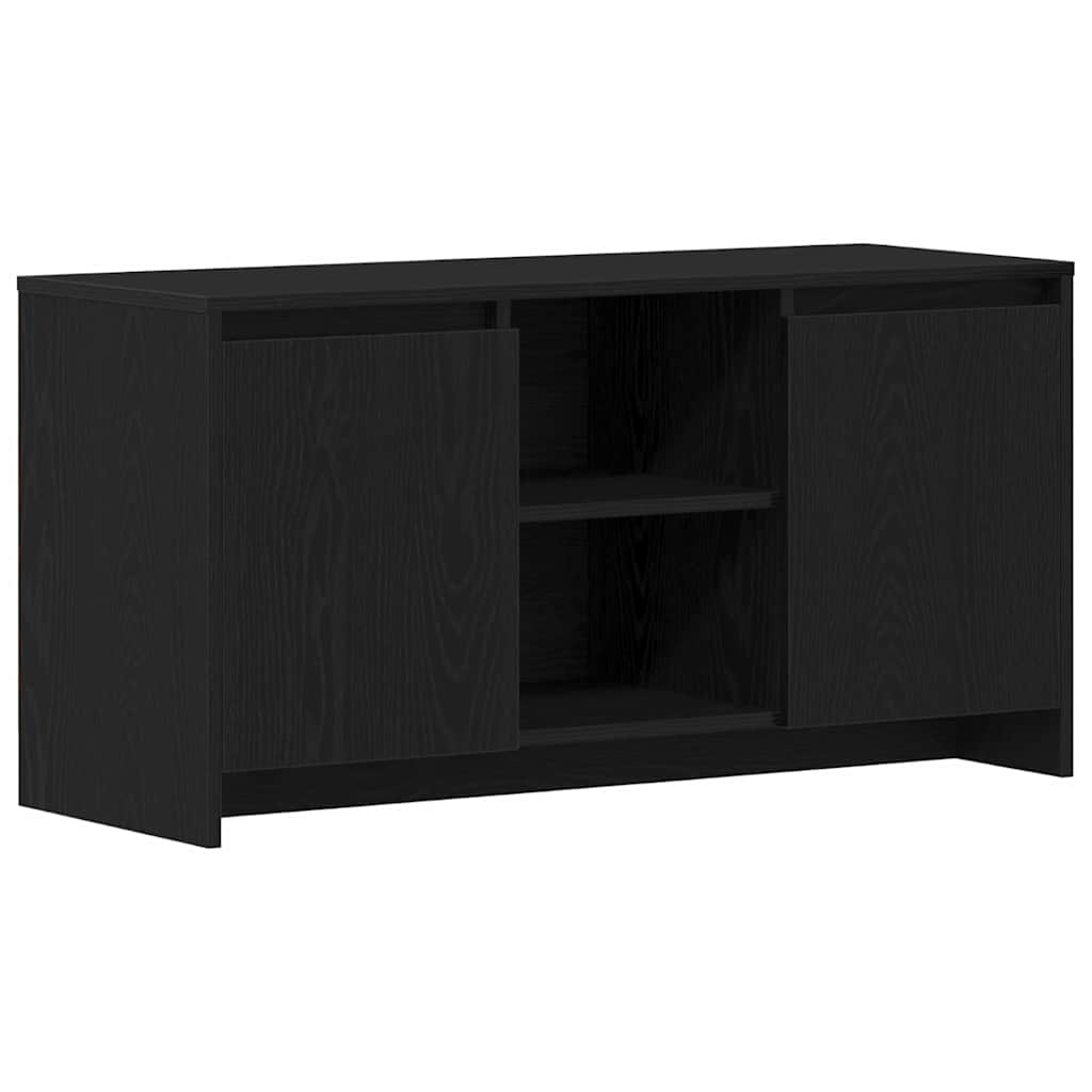 TV Stand Black 102 x 37.5 x 52.5 cm Engineered wood